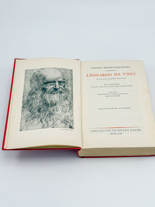 The Romance of Leonardo da Vinci by Dmitri Merejkowski - Vintage German Edition
