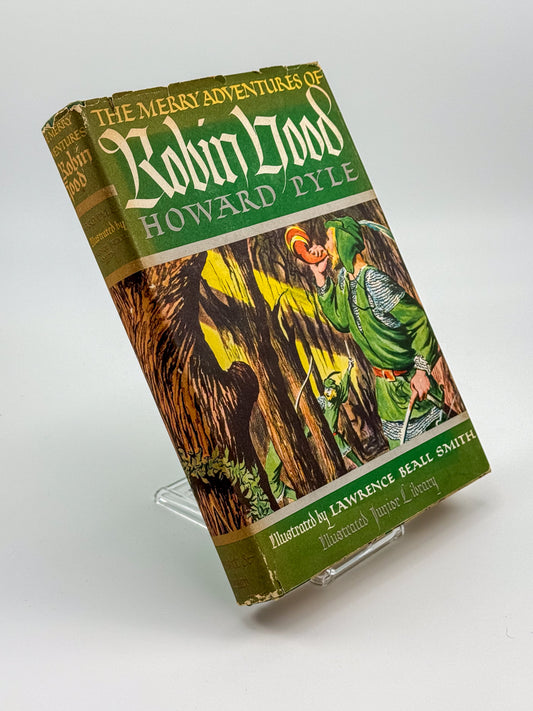 The Merry Adventures of Robin Hood by Howard Pyle - 1952 Edition with Christmas Inscription