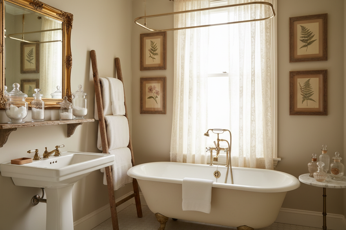 Decorating a Bathroom With Vintage Decor