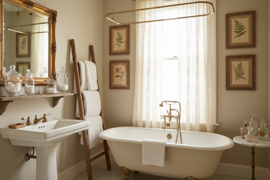 Decorating a Bathroom With Vintage Decor