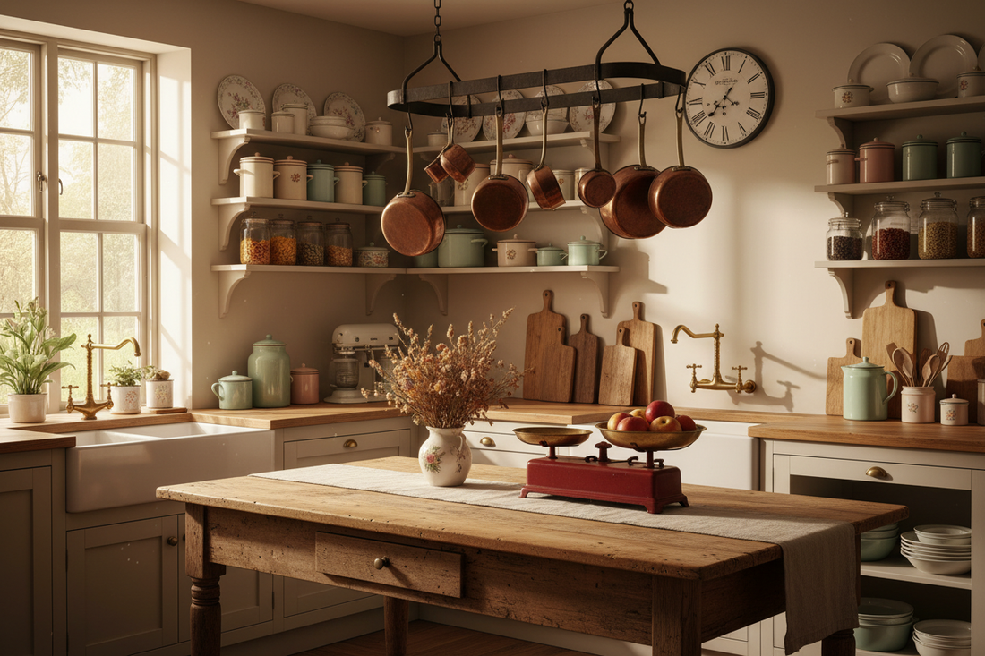 Decorating a Kitchen With Vintage Pieces