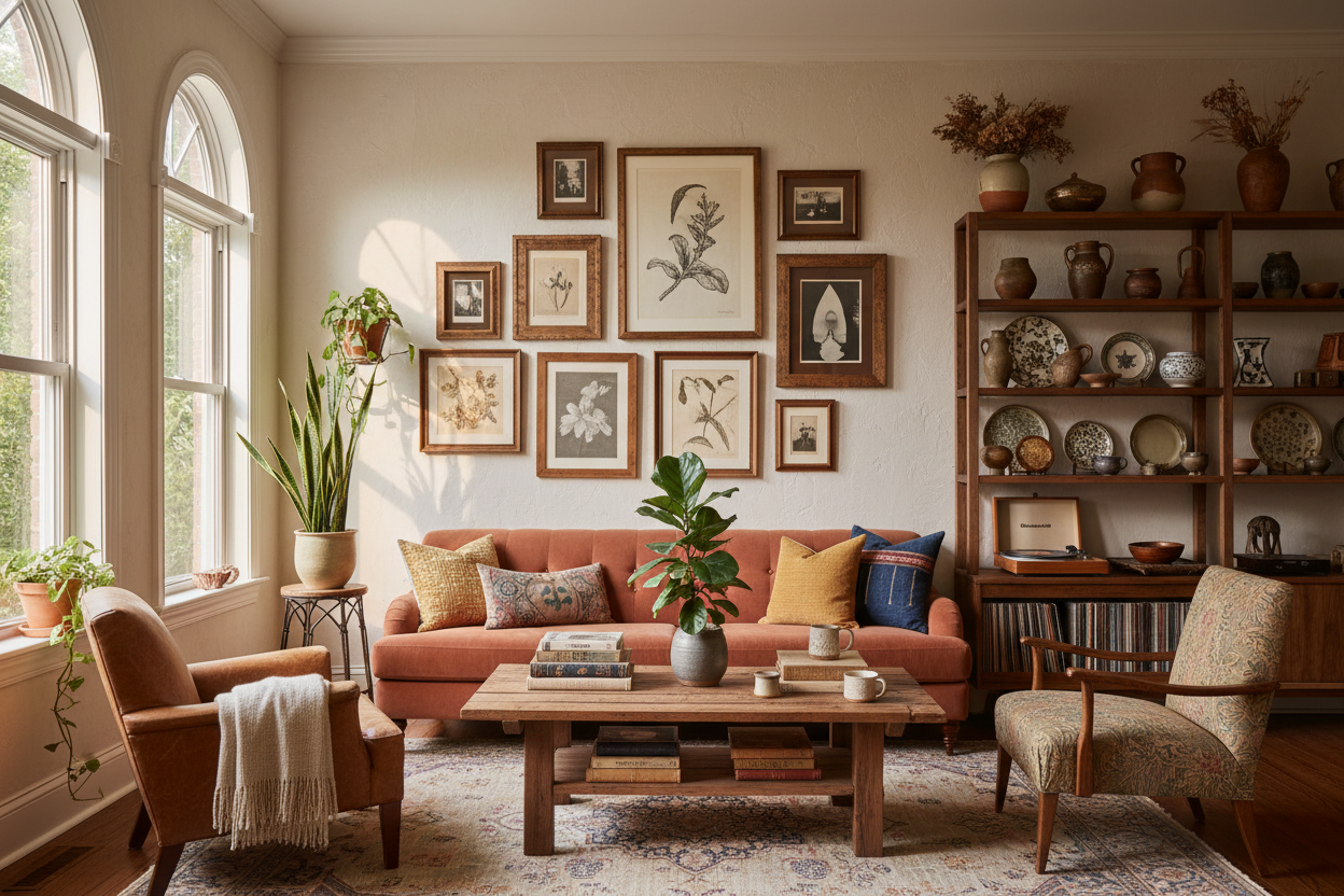 How to Create a Collected Home | Vintage Decor Styling Guide – Crows ...