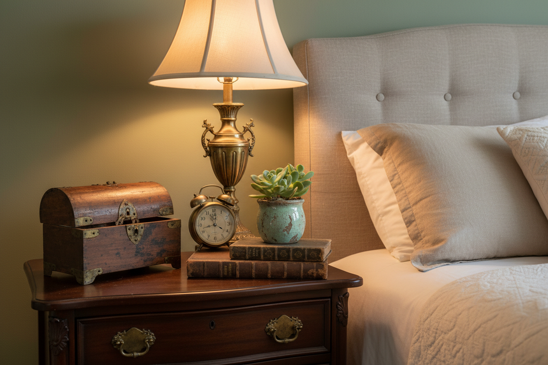 Vintage Decor for Nightstands
