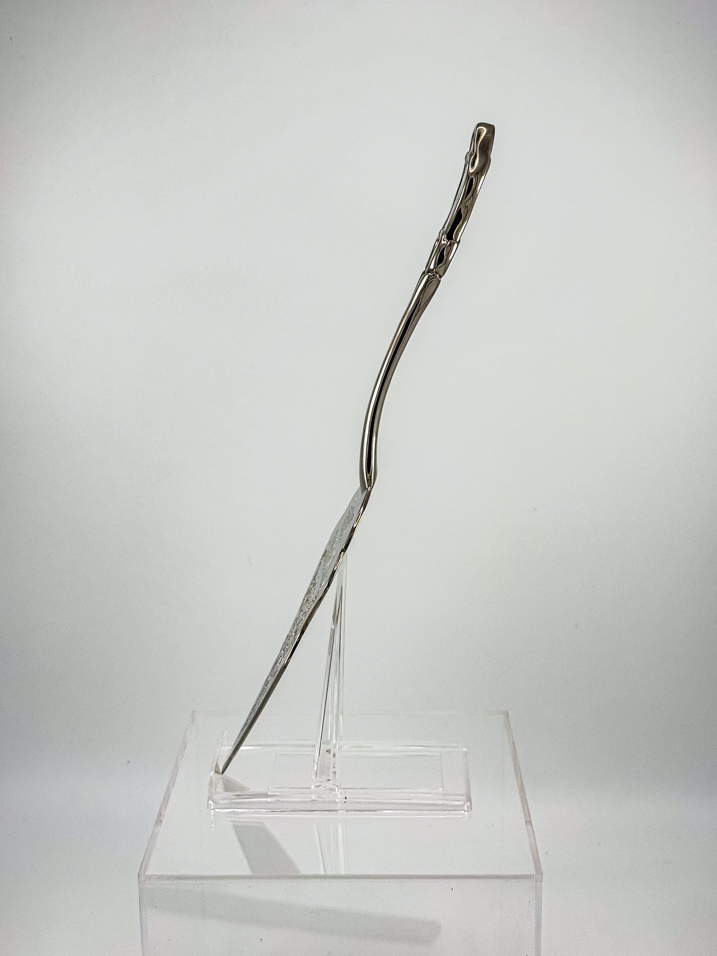 Vintage Silver-Plated Merry Christmas Pie Server with Engraved Holiday Bells and Rococo Handle