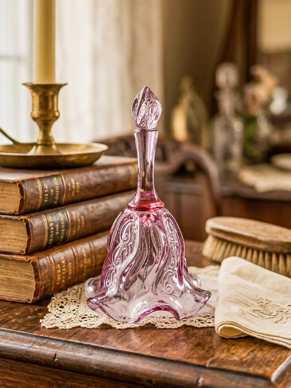 Vintage Fenton Lilac Paisley Bell