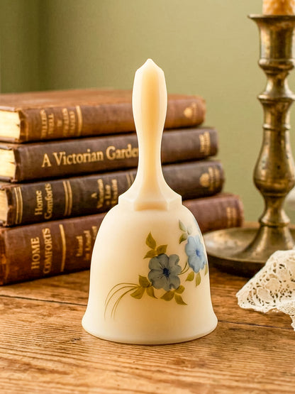 Fenton Custard Glass Bell - Signed