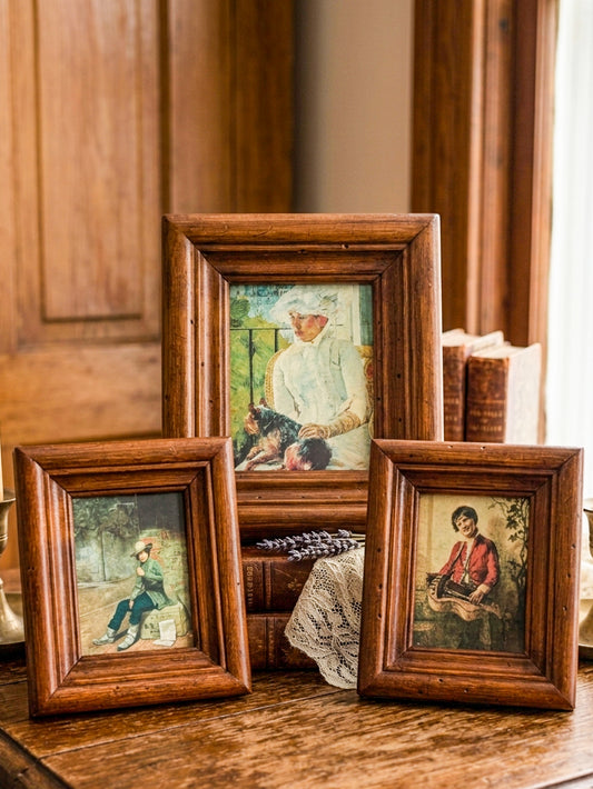 Vintage Framed Art Print Set of 3 – Gallery Wall Decor