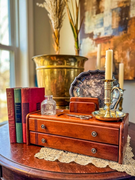 Vintage Dark Academia Decor Set | Curated Vignette