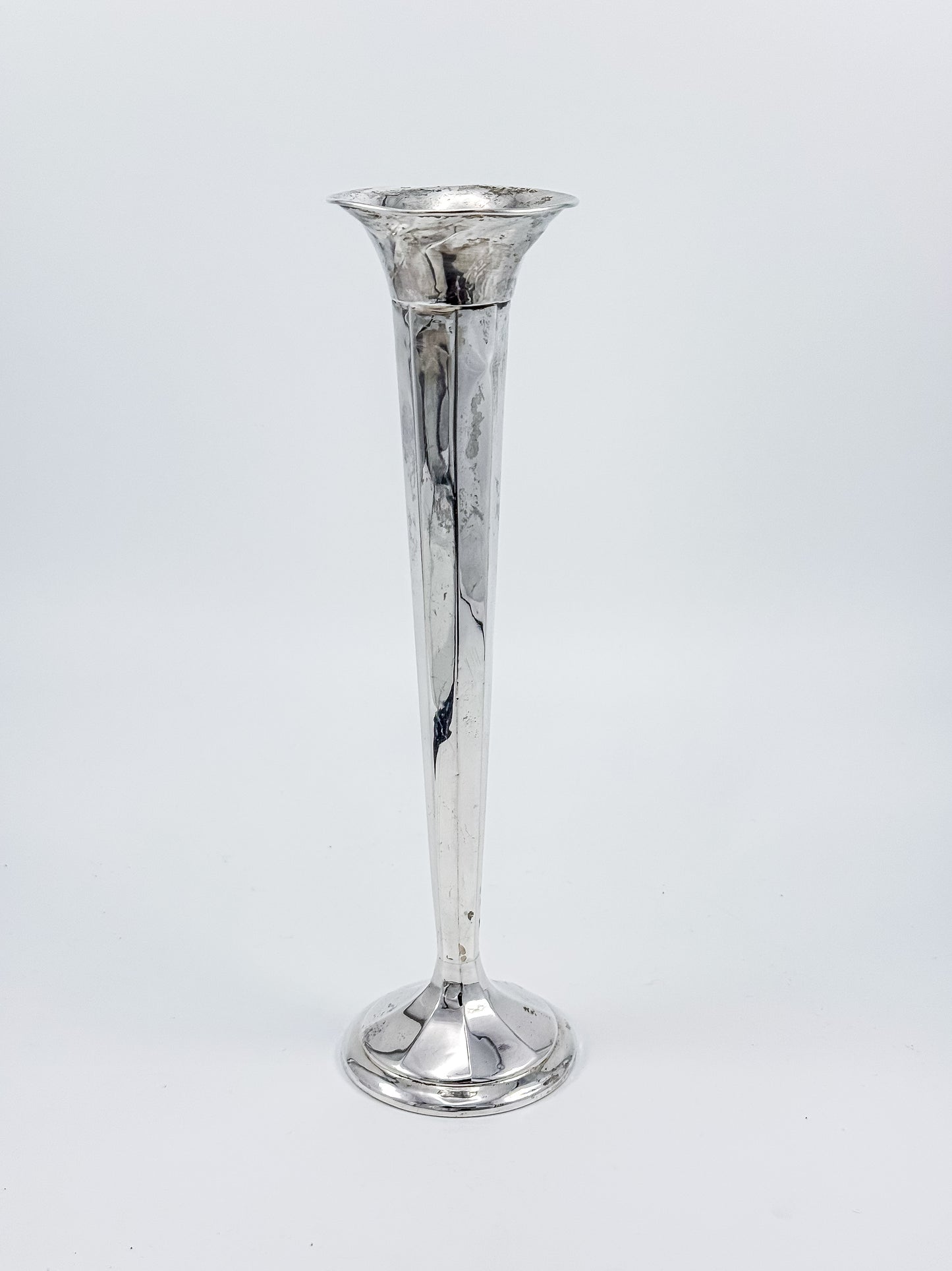Sterling Silver Trumpet Bud Vase – Crimping Present