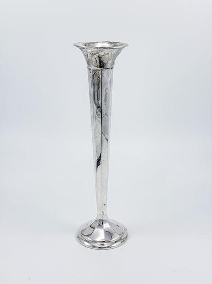 Sterling Silver Trumpet Bud Vase – Crimping Present
