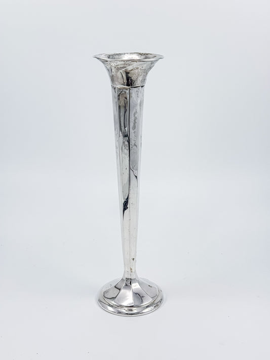 Sterling Silver Trumpet Bud Vase – Crimping Present