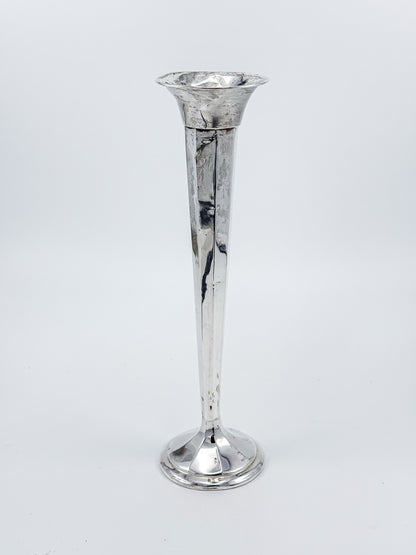 Sterling Silver Trumpet Bud Vase – Crimping Present