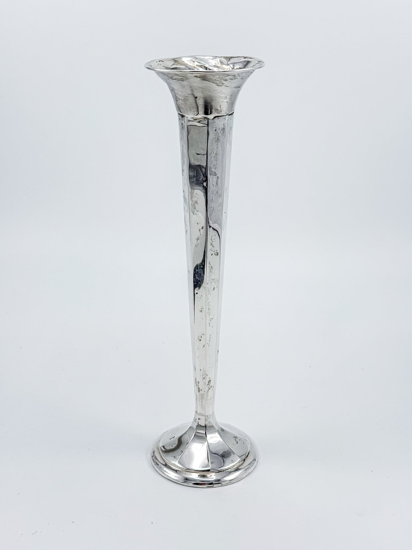 Sterling Silver Trumpet Bud Vase – Crimping Present