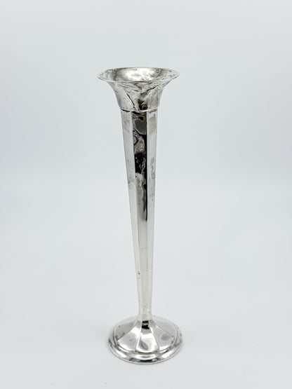 Sterling Silver Trumpet Bud Vase – Crimping Present