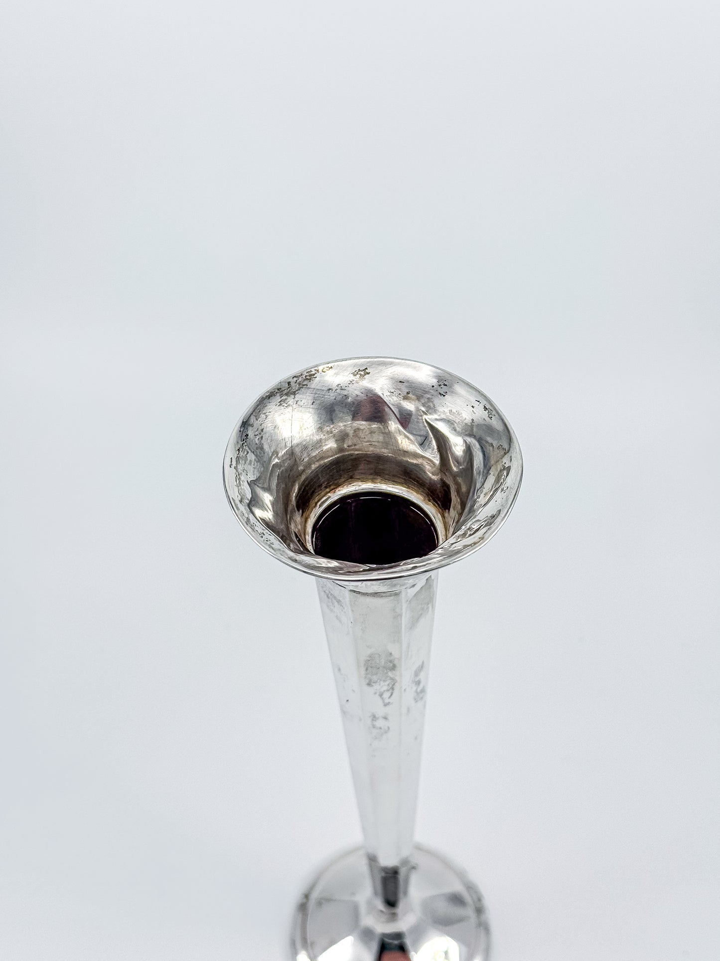 Sterling Silver Trumpet Bud Vase – Crimping Present