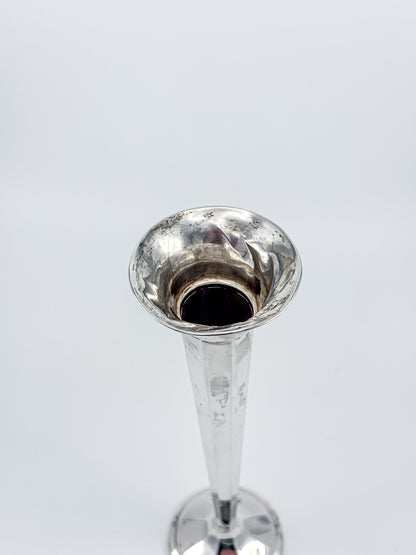 Sterling Silver Trumpet Bud Vase – Crimping Present