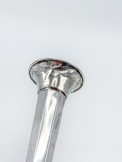 Sterling Silver Trumpet Bud Vase – Crimping Present