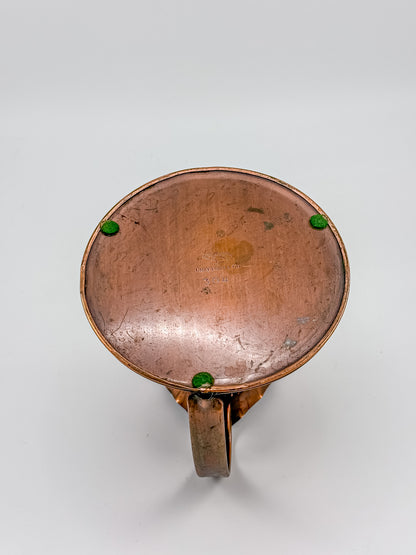 Vintage Craftsman Co. Hand Made Solid Copper Ewer Small Pitcher USA #304
