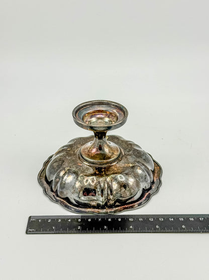 Oneida Silver Plate Compote Dish – Multicolor Aged Patina