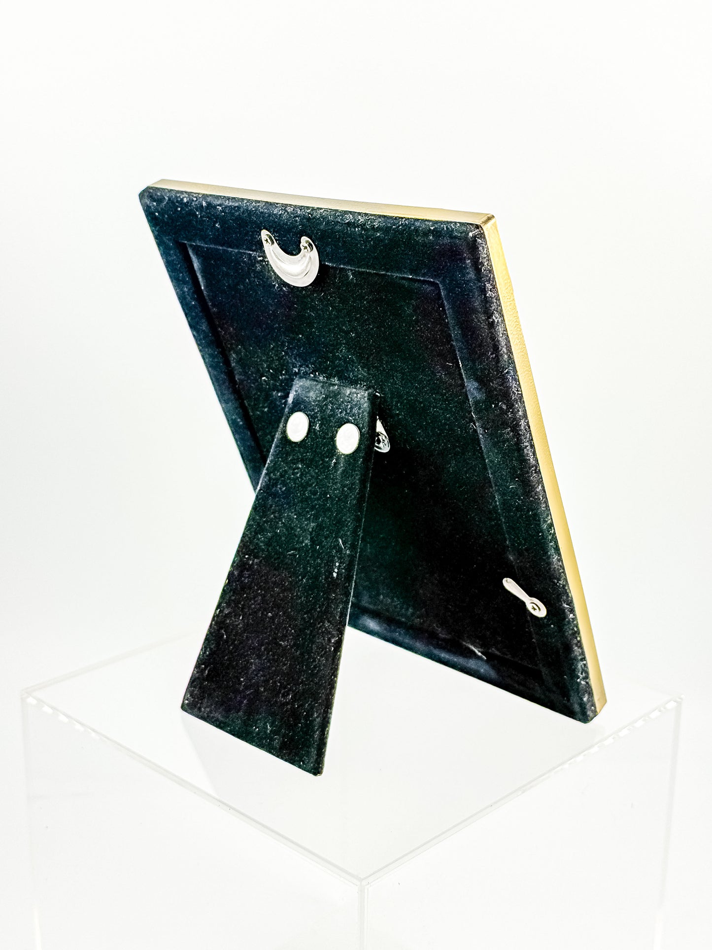 Brass Celestial Photo Frame — Twinkle Twinkle Little Star Moon & Stars