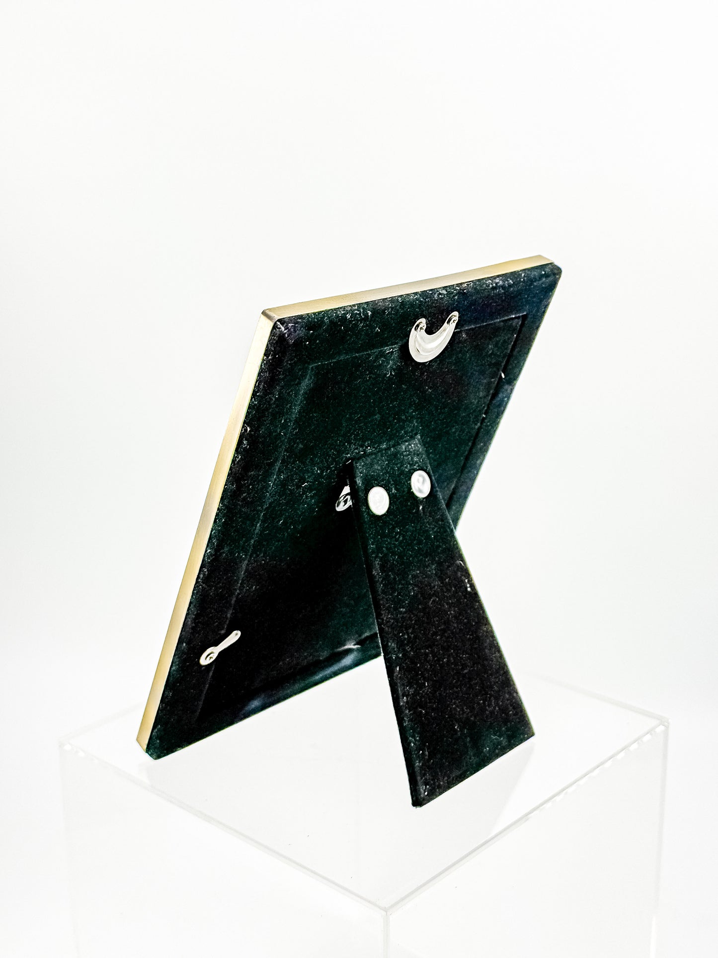 Brass Celestial Photo Frame — Twinkle Twinkle Little Star Moon & Stars