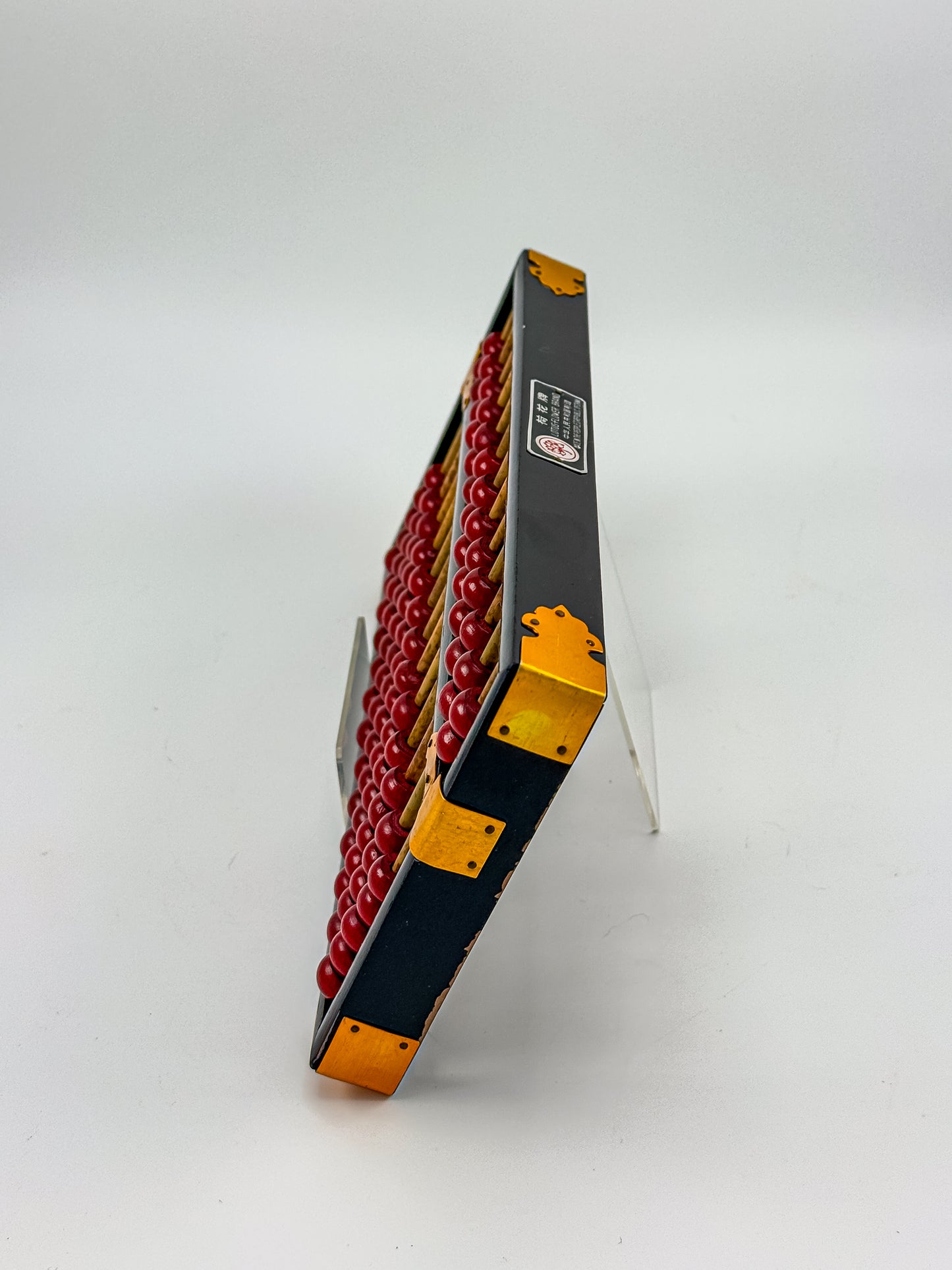 Vintage Lotus Flower Brand Wooden Abacus | 13 Rods 91 Beads | Made in Peoples Republic of China