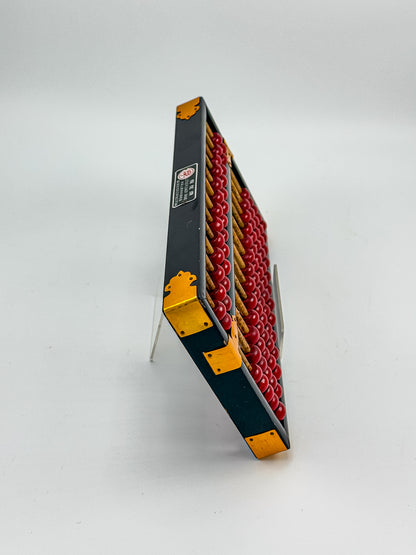 Vintage Lotus Flower Brand Wooden Abacus | 13 Rods 91 Beads | Made in Peoples Republic of China