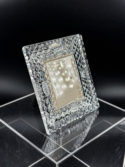 Vintage Shannon Crystal Picture Frame | 24% Lead Crystal | Designs of Ireland | 2x2.5 Photo