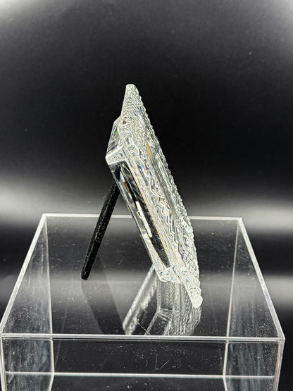 Vintage Shannon Crystal Picture Frame | 24% Lead Crystal | Designs of Ireland | 2x2.5 Photo