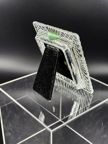 Vintage Shannon Crystal Picture Frame | 24% Lead Crystal | Designs of Ireland | 2x2.5 Photo