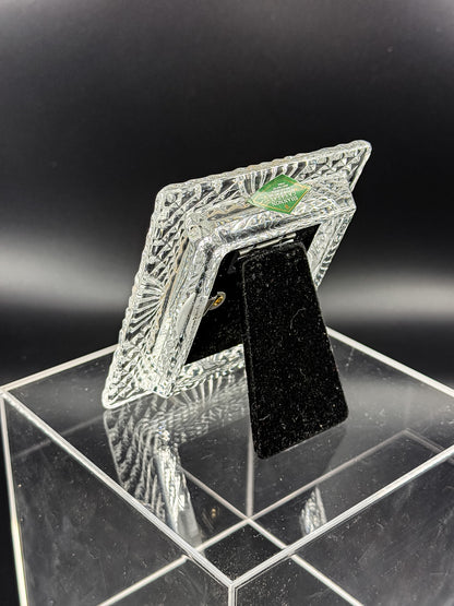 Vintage Shannon Crystal Picture Frame | 24% Lead Crystal | Designs of Ireland | 2x2.5 Photo