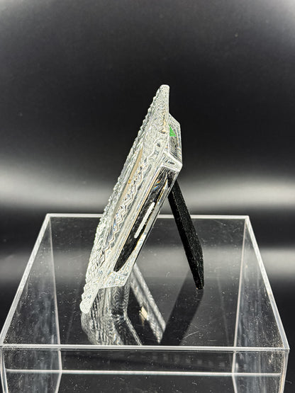 Vintage Shannon Crystal Picture Frame | 24% Lead Crystal | Designs of Ireland | 2x2.5 Photo