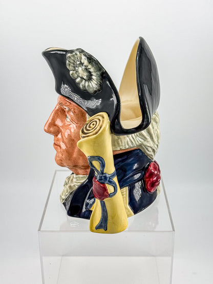 Vintage Royal Doulton George Washington Character Jug D6669 — 250th Anniversary Edition, 1982