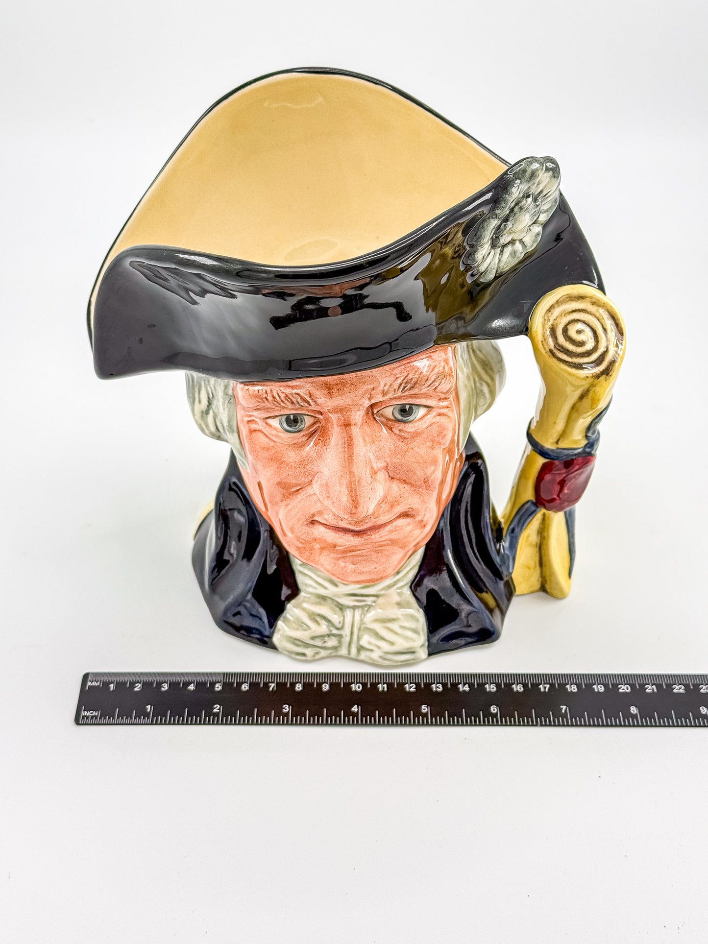 Vintage Royal Doulton George Washington Character Jug D6669 — 250th Anniversary Edition, 1982