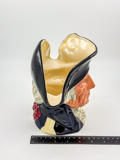 Vintage Royal Doulton George Washington Character Jug D6669 — 250th Anniversary Edition, 1982