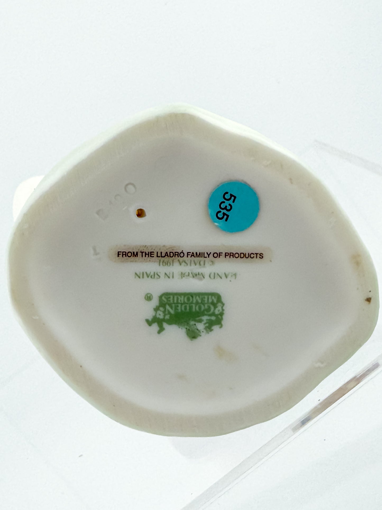 Lladró Nao "Someone Is Calling You" Porcelain Figurine, Boy on Phone with Dog and Bunny, Model #1044