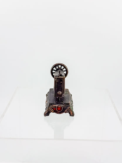 Vintage Miniature Sewing Machine Pencil Sharpener with Working Needle, Made in Hong Kong