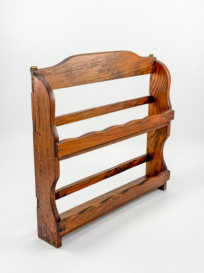 Vintage Wooden Spice Rack
