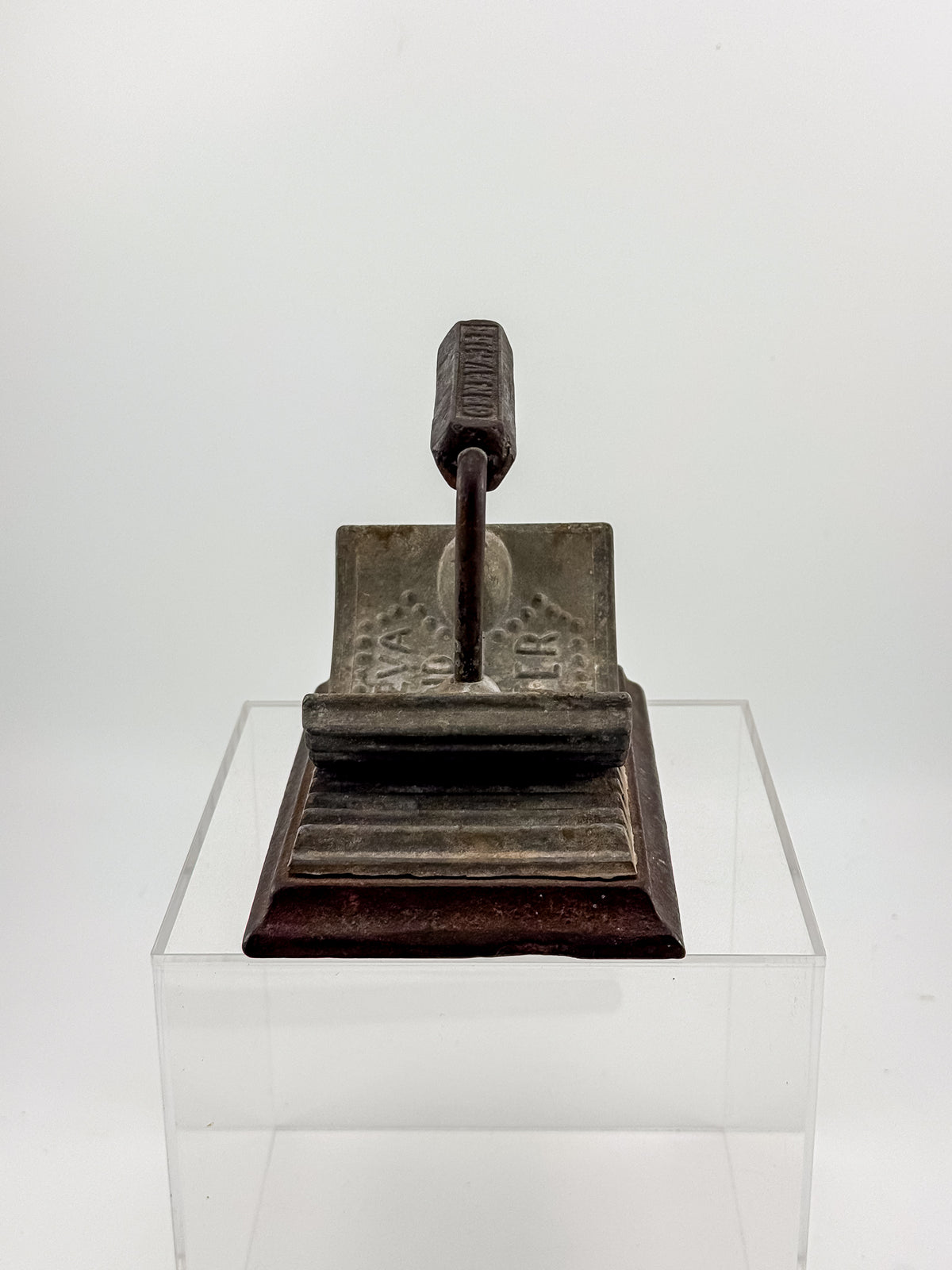 Antique hand fluter, Geneva hand fluter, 1866 fluting iron