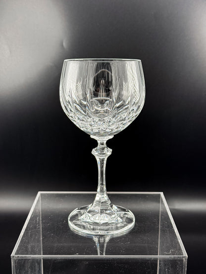 Schott-Zwiesel Gardone Wine Glass with Patterned Bowl and Faceted Stem, Sold Individually