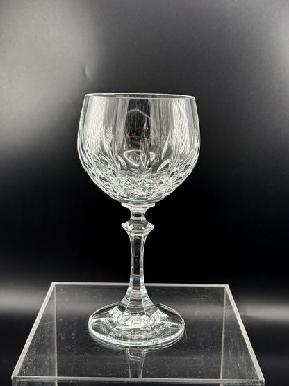 Schott-Zwiesel Gardone Wine Glass with Patterned Bowl and Faceted Stem, Sold Individually