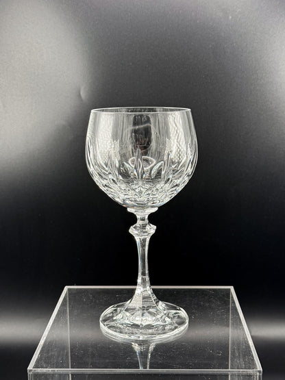 Schott-Zwiesel Gardone Wine Glass with Patterned Bowl and Faceted Stem, Sold Individually