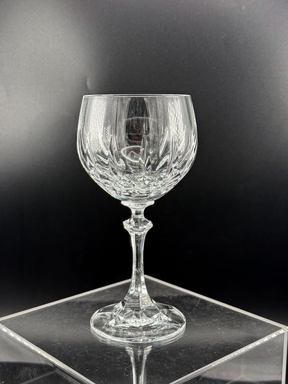 Schott-Zwiesel Gardone Wine Glass with Patterned Bowl and Faceted Stem, Sold Individually