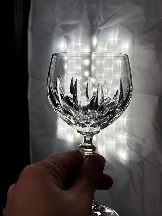 Schott-Zwiesel Gardone Wine Glass with Patterned Bowl and Faceted Stem, Sold Individually