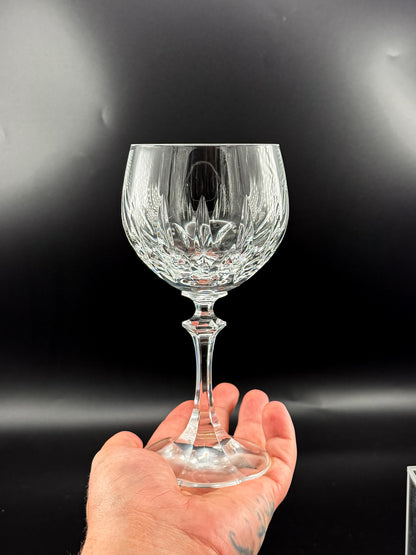 Schott-Zwiesel Gardone Wine Glass with Patterned Bowl and Faceted Stem, Sold Individually