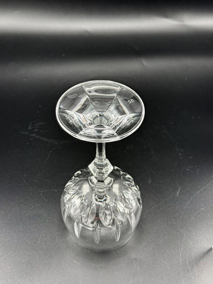 Schott-Zwiesel Gardone Wine Glass with Patterned Bowl and Faceted Stem, Sold Individually