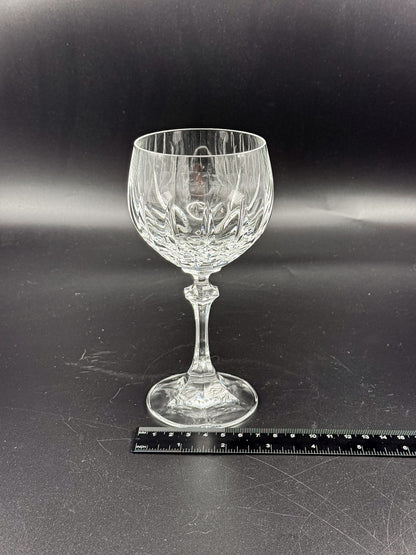 Schott-Zwiesel Gardone Wine Glass with Patterned Bowl and Faceted Stem, Sold Individually