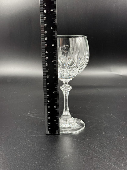 Schott-Zwiesel Gardone Wine Glass with Patterned Bowl and Faceted Stem, Sold Individually