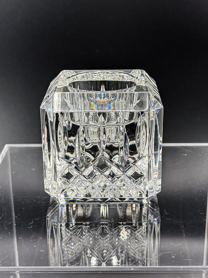 Vintage Waterford Crystal Lismore Votive Candle Holder - Small Chip