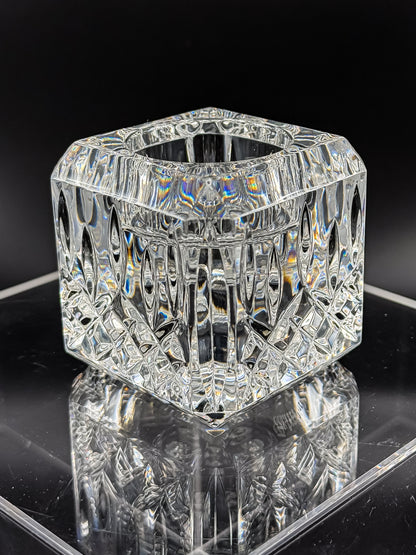 Vintage Waterford Crystal Lismore Votive Candle Holder - Small Chip